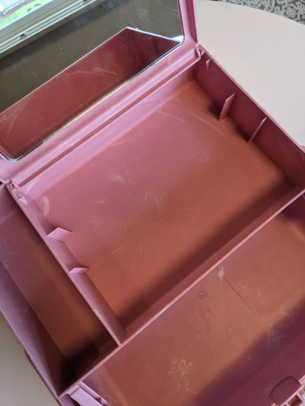 Caboodles Pink Marble On-The-Go Girl Case